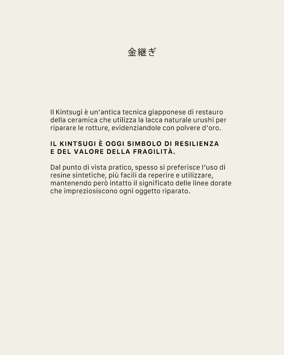 KINTSUGI CONTEMPORANEO by Chiara Lorenzetti