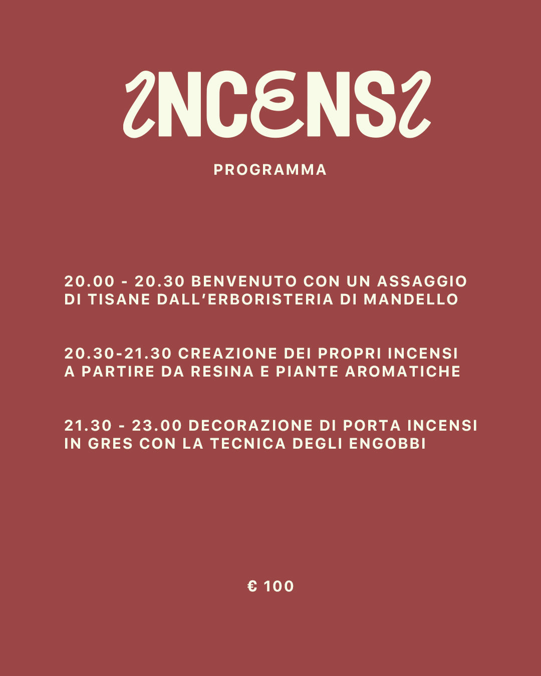 INCENSI by Maria Cortona
