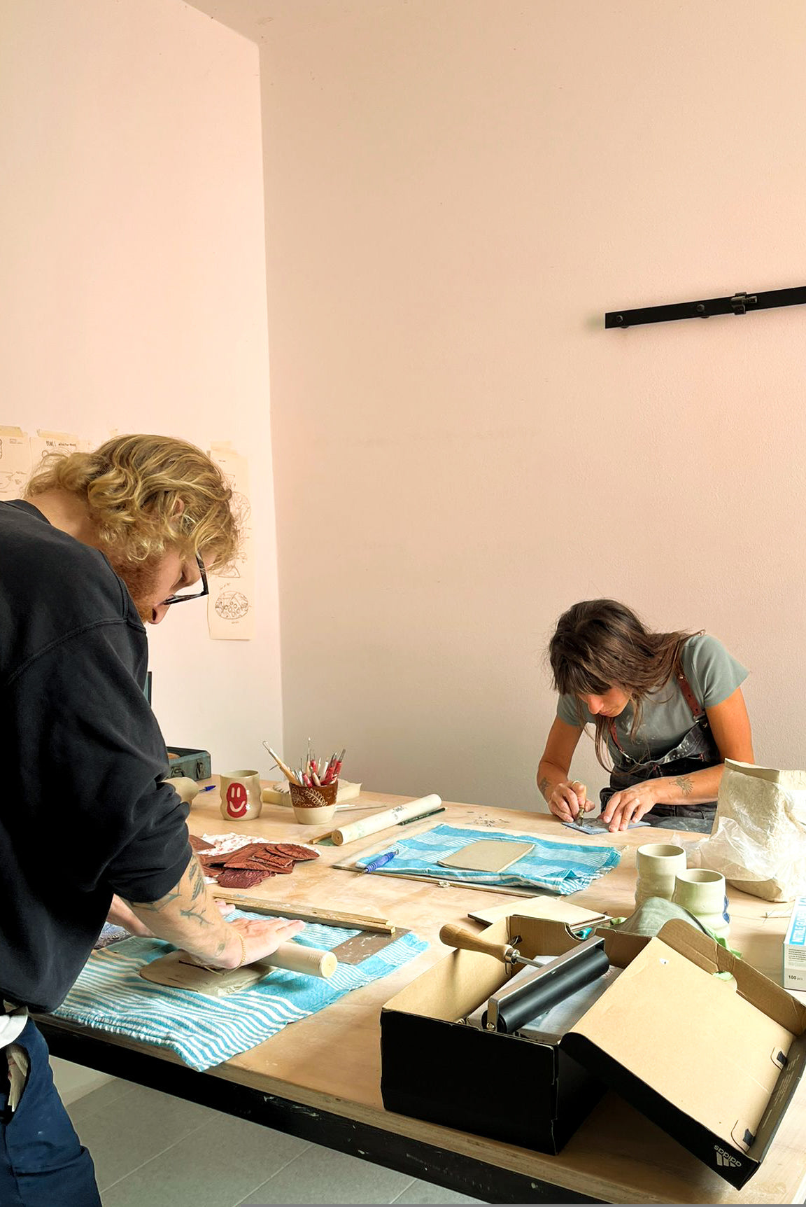 WORKSHOP ARGILLA & LINOLEOGRAFIA by Fausto Spreafico