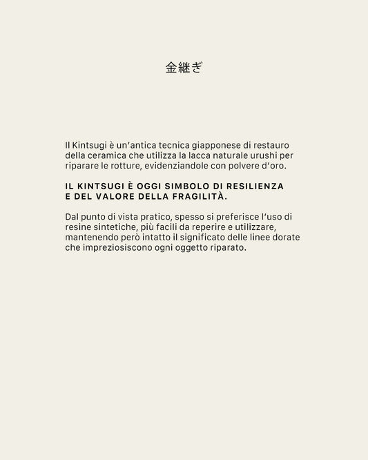 KINTSUGI CONTEMPORANEO by Chiara Lorenzetti