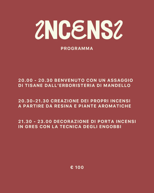 INCENSI by Maria Cortona
