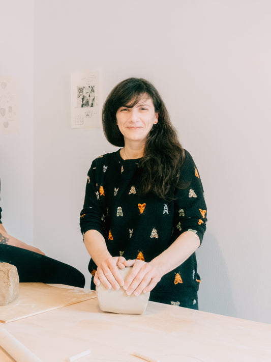 WORKSHOP VASONE IN GRES oltre 1,5kg by Ida Castelnuovo