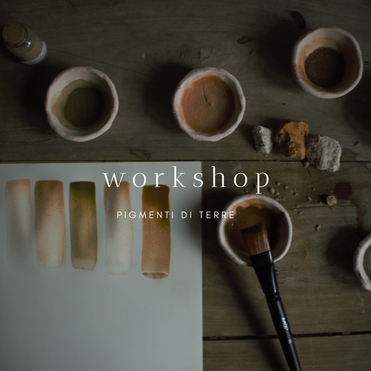 WORKSHOP PIGMENTI DI TERRE by Giulia Forgione 6.06.2026